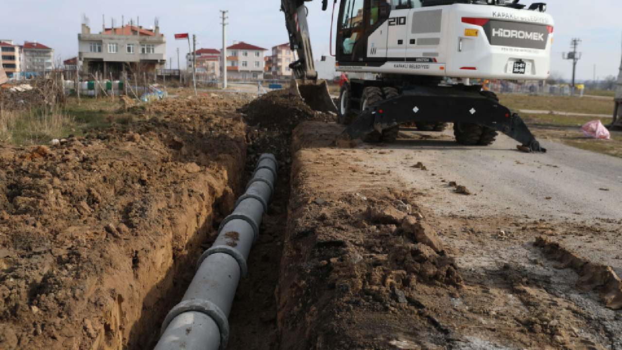 Kanalizasyon Yağmur Suyu Yapım İşi